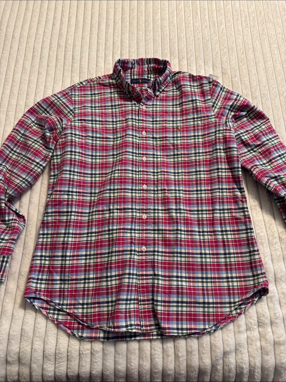 Ralph Lauren Multicolor Plaid Button-Down Shirt